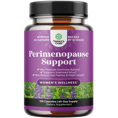 Natures Craft complete perimenopause bottle front showing the product name and design