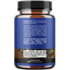 Nature's Craft capsules close-up for daily vein support