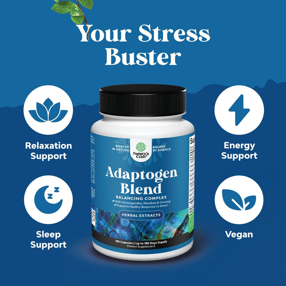 Nature's Craft Holy Basil capsules for gentle mood resilience