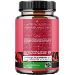 Nature's Craft inositol folic acid capsules promoting hormone balance.