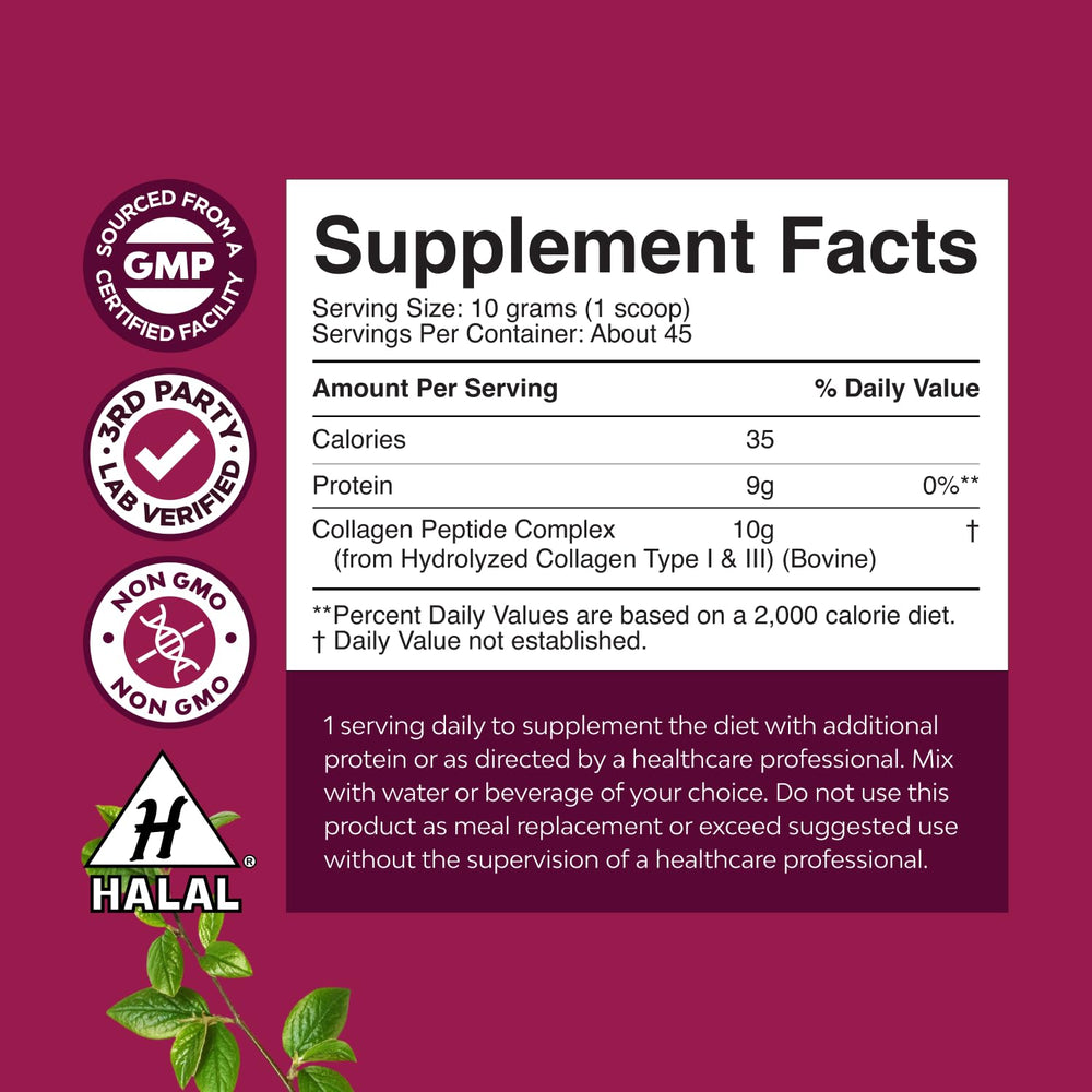 Natures Craft Multi Collagen scoop for convenient daily serving