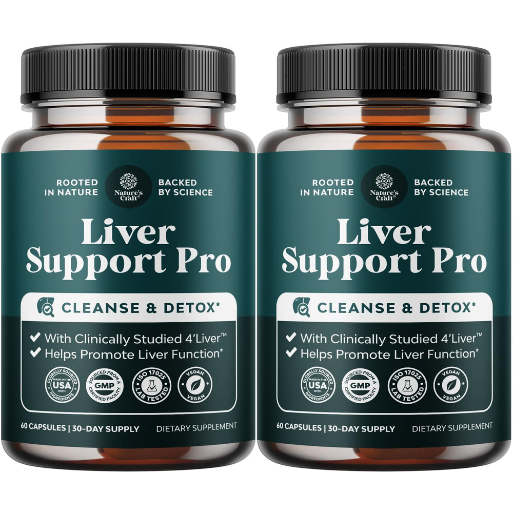 Natures Craft Pro Liver Support bottle for daily liver health