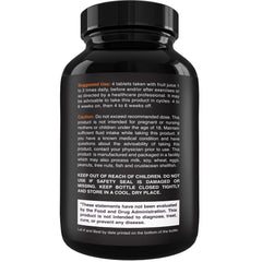 Natures Craft Tri-Phase creatine bottle close-up highlighting high-strength blend