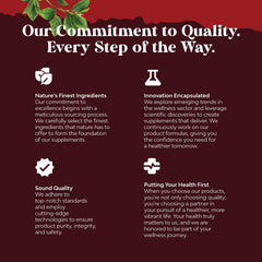 Natures Craft USA-made facility with globally sourced ingredients guarantees quality.