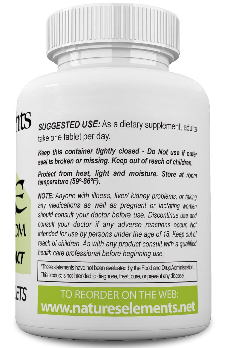 Label detail showing 30% polysaccharides and vegetarian-friendly features