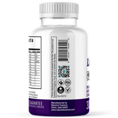 Nature's Fusions LupuEase piperine image notes enhanced absorption for vitamins