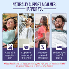 Nature's Nectar Keep Calm with Ashwagandha emphasizes natural stress-relief ingredients.