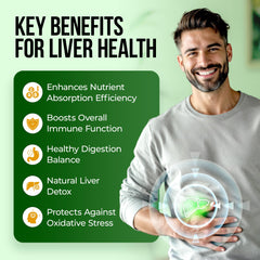 Nature's Nectar Liver Cleanse label close-up, highlights milk thistle and organic ingredients.