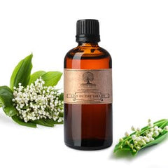 Nature's Note Lily of the Valley bottle for long-lasting room fragrance and blends.