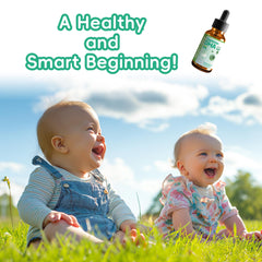 Nature's Nutra 100 mg DHA per serving supports growing minds and bodies.