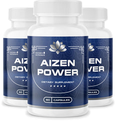 Nature’s NutriWave AizenPower bottle front non-GMO stimulant-free wellness support