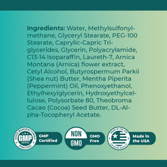 Basmontex Comfort Cream texture close-up reveals smooth, botanical formula nourishing the skin.