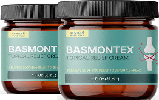 Nature's NutriWave Basmontex Comfort Cream tube for convenient daily care at home.