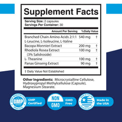Nature’s NutriWave Braincept on a desk with supplements for daily wellness.