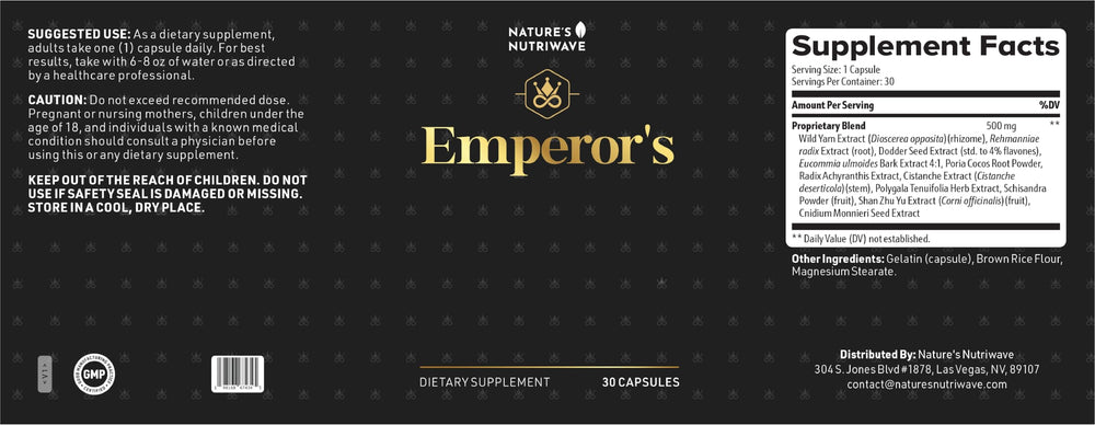 Boxed packaging image showing 60 capsules for an easy-to-use supplement routine.