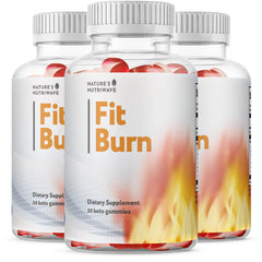 Nature's NutriWave Fit Burn bottle-front for convenient daily use