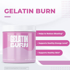 Nature’s NutriWave Gelatin Burn scoop for simple one-scoop daily use.
