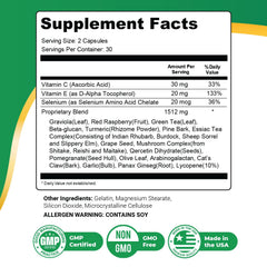 Packaging label shows USA-made, GMP-certified production standards.