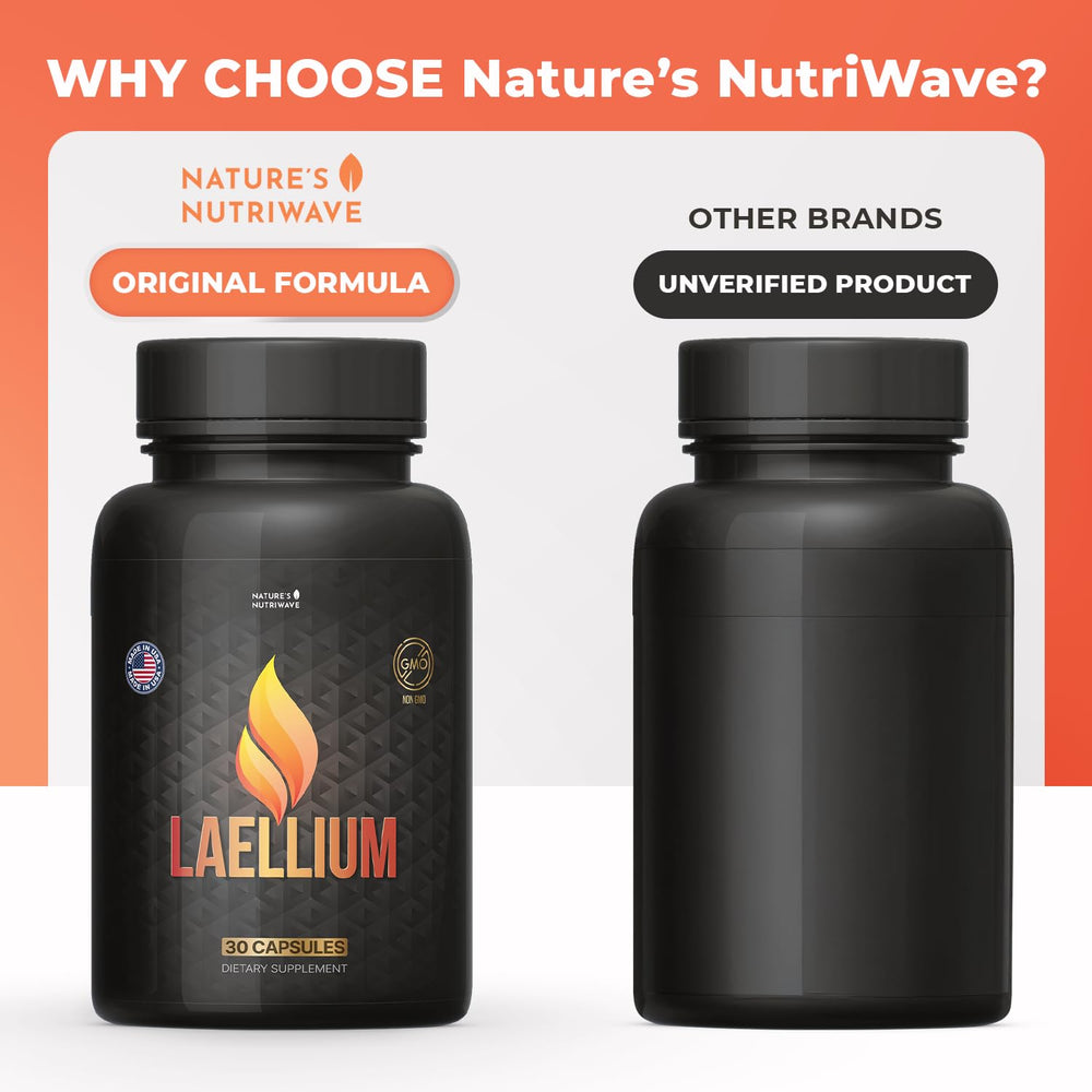 Laellium blend of chromium picolinate, cayenne, and berberine supports daily health needs.