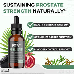 PotentStream drops with dropper cap for easy daily use