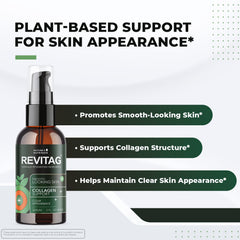 Nature’s NutriWave ReviTag dropper in use for daily skin support