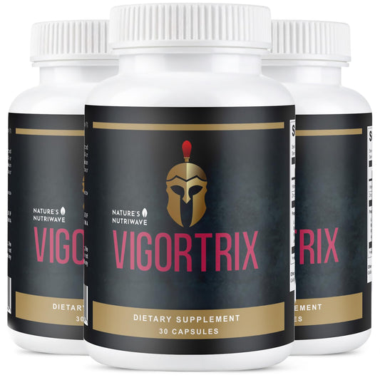 Nature’s NutriWave Vigortrix bottle front for daily wellness support