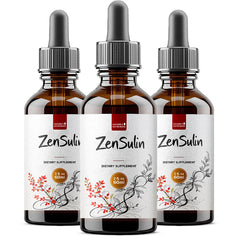 Nature’s NutriWave ZenSulin bottle showcases an easy daily liquid supplement