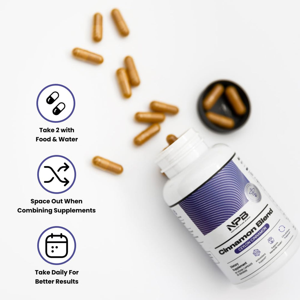 Nature's Pure Blend black pepper extract shown as an absorption booster