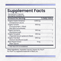Nature's Pure Blend capsules in a blister pack for convenient daily use