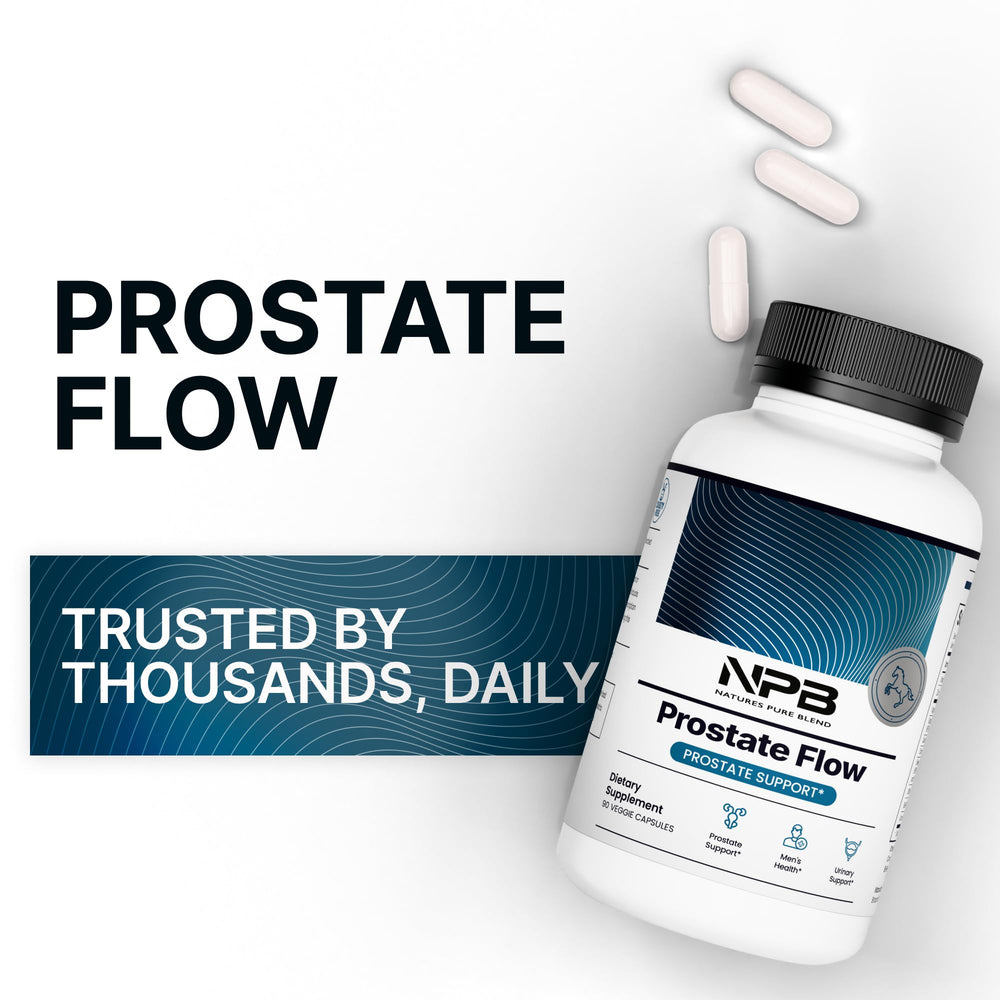 Nature's Pure Blend Prostate Flow clean formula without artificial additives