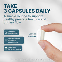 Nature's Pure Blend Prostate Flow with DIM and saw palmetto