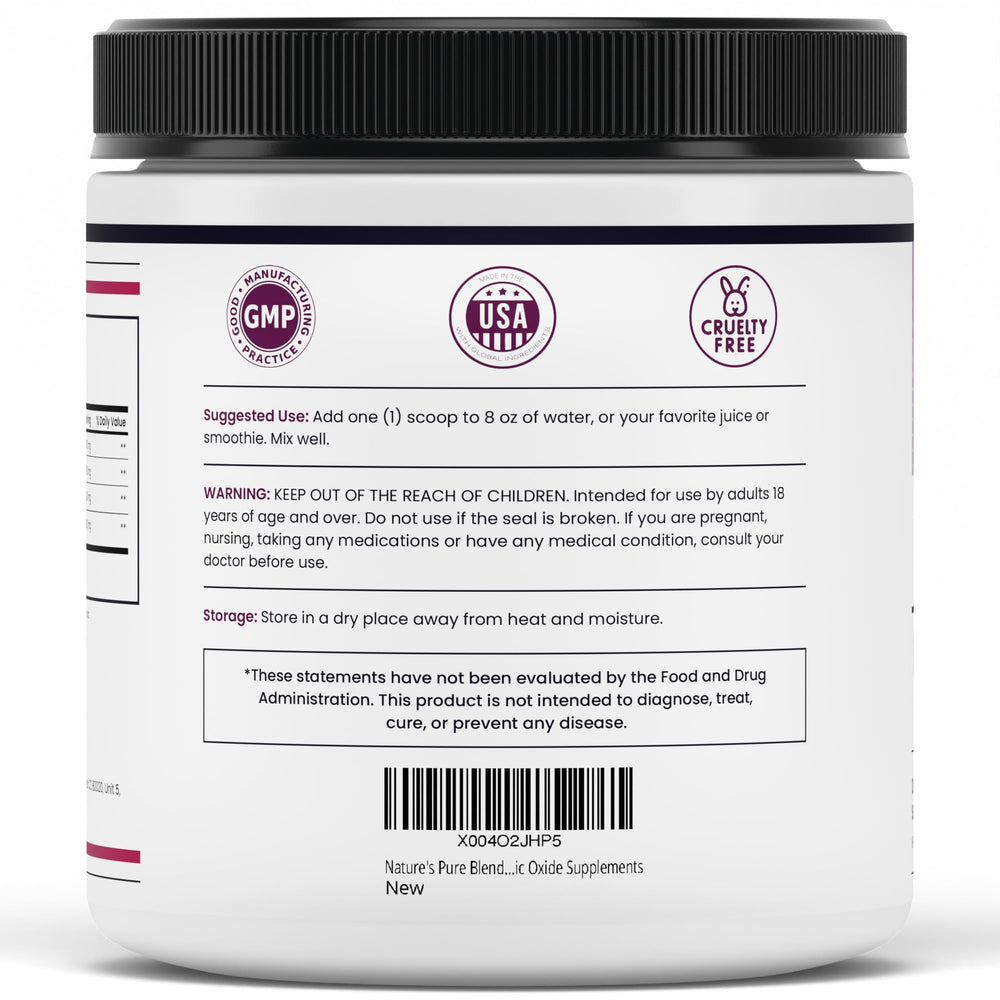 Nature's Pure Blend workout scene captures pre-workout focus and energy potential