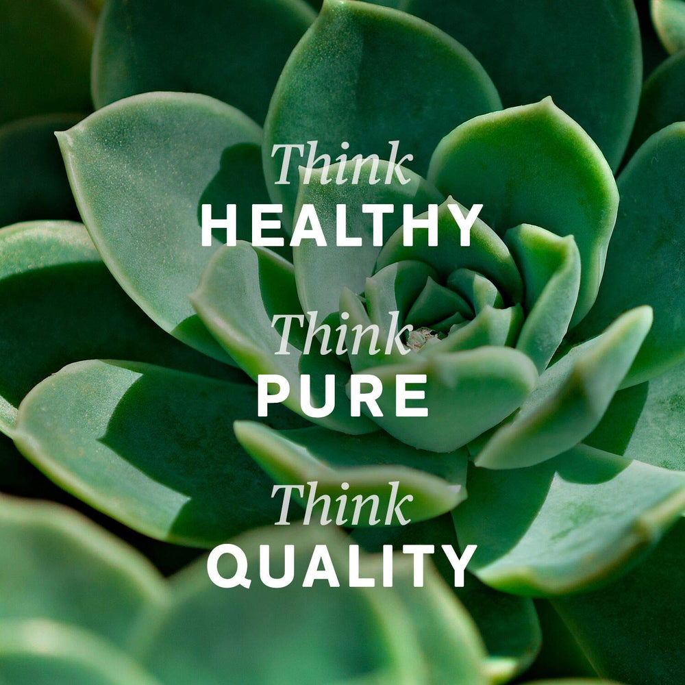 Packaging communicates a clean vegetarian formula for everyday use