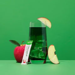 Nature's Sunshine chlorophyll stick emphasizes higher active ingredient per serving.