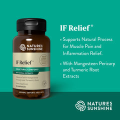 Nature's Sunshine IF Relief serving spoon — easy dosing for post-workout routines.