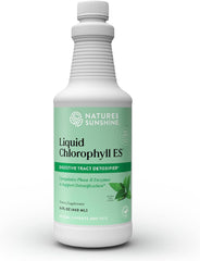 Nature's Sunshine Liquid Chlorophyll bottle for immunity support.