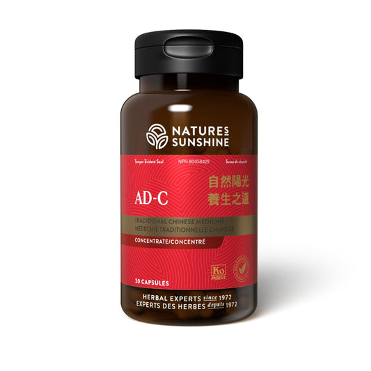 Nature's Sunshine Mood Elevator TCM Concentrate bottle for daily mood support.