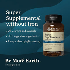 Nature's Sunshine multivitamin tablets pack supports daily mineral intake.