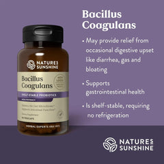 Nature's Sunshine NutriBiome capsules ready for a daily probiotic routine and comfort.
