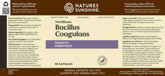 Nature's Sunshine NutriBiome bottle pour showing convenient on-the-go access.