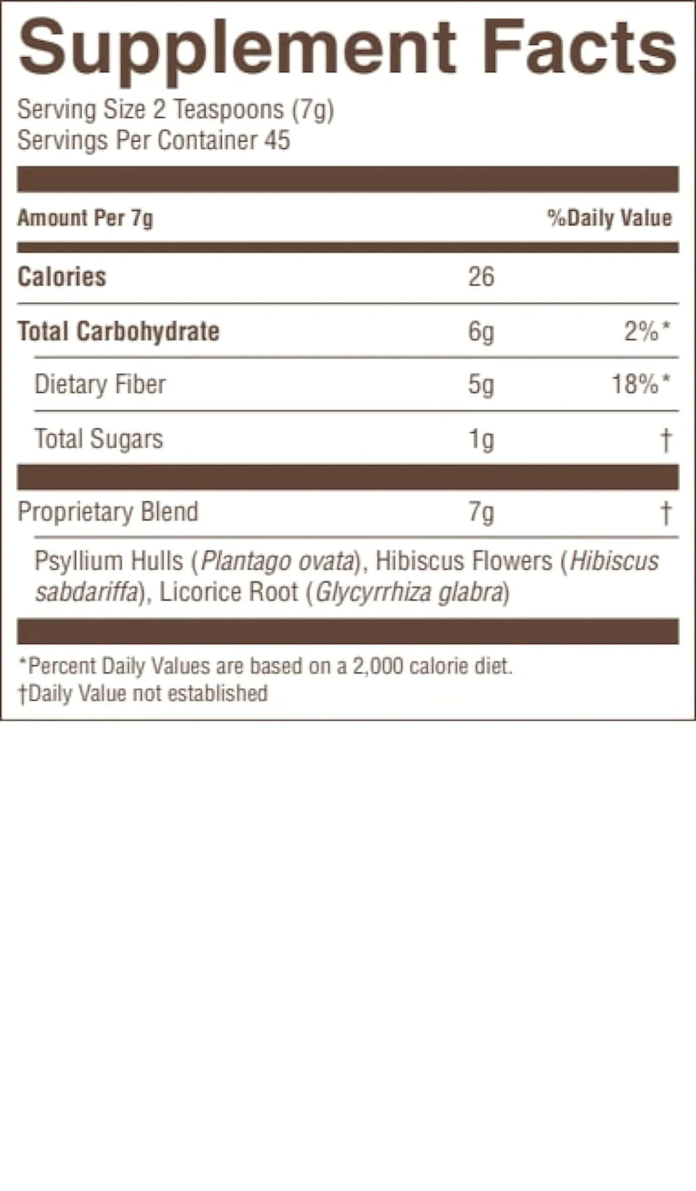Nature's Sunshine Psyllium Hulls bulk bottle highlights natural ingredients for versatile use