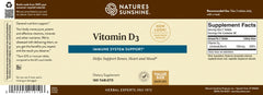 Person uses Nature's Sunshine Vitamin D3 in daily routine