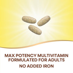 Nature's Way Alive! Max3 blend visuals indicating plant-based greens and fruit nutrients.