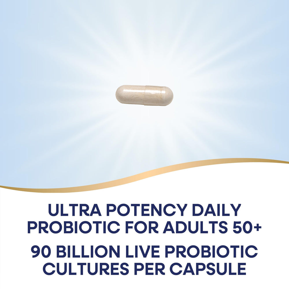 Close-up of the label showing HOWARU B. lactis HN019 doctor-preferred probiotic.