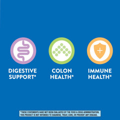 Science-backed seven strains visual emphasizing diverse gut support.