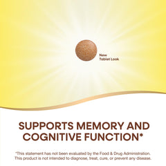 Nature's Way Ginkgold tablets shown for memory and focus support.