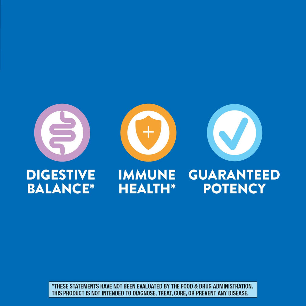 NutraFlora scFOS inclusion shown on Nature's Way Fortify Optima packaging.