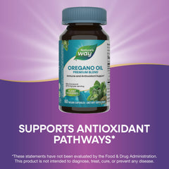 Carvacrol content badge shows 75-85% carvacrol in Nature’s Way oregano oil