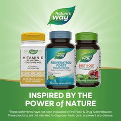 Illustration of Nature's Way Resveratrol-Forte natural extracts from grapes and knotweed
