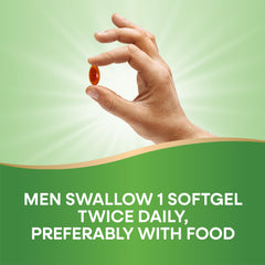 Nature's Way Saw Palmetto gluten-free badge signals allergen-friendly choice